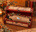 Signature Wine Gift – Vintage Journey | Wijncadeau in luxe wijnkist met Bloemen (kunst)
